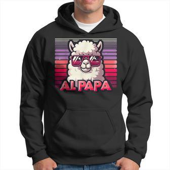 For Father's Day The Father Loves Alpaca Alpapa Idea Hoodie - Thegiftio UK