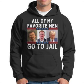 My Favorite Go To Jail Ventage Retro Hoodie - Thegiftio UK