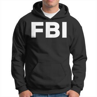 Fbi Logo Federal Bureau Of Investigation Hoodie - Seseable