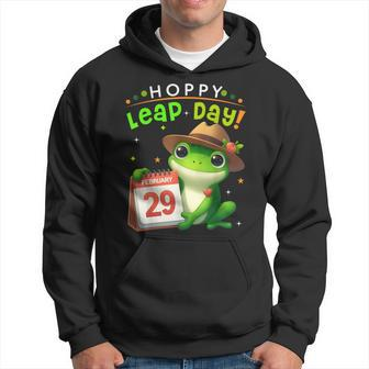 February 29Th Frog Leap Day Matching Leap Year 2024 Hoodie - Monsterry