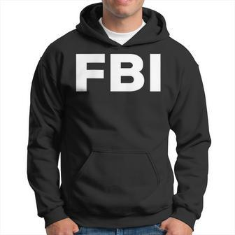 Federal Bureau Of Investigation Fbi Costume Hoodie - Seseable