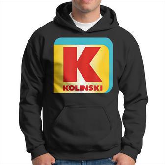 Feinkost Kolinski Langarm-Hoodie, Designer-Top für Gourmet-Fans - Seseable