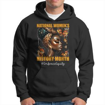 Feminist National Women's History Month 2024 Embrace Equity Hoodie | Mazezy