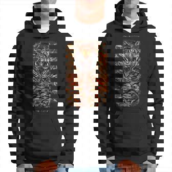 Feroz Selva Tigre Espíritu Fantasía Obra De Arte Sudadera - Regaloses