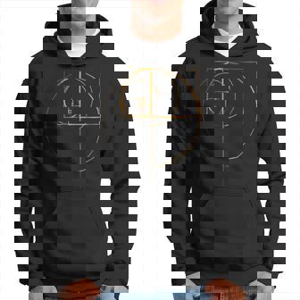 Fibonacci Golden Ratio Circle T Hoodie - Thegiftio