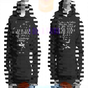 Fibro Can't Today Did A Thing Yesterday Fibromyalgia Spoonie Hoodie | Mazezy