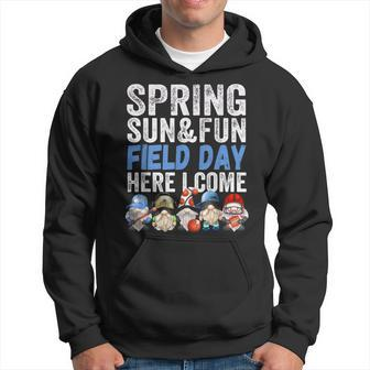 Field Day Quote For Kindergarten Teachers Sport Gnomes Hoodie - Monsterry CA