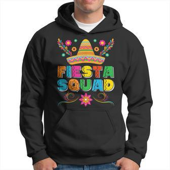 Fiesta Squad Cinco De Mayo Family Matching Mexican Sombrero Hoodie | Mazezy
