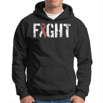 Fight Head Neck Cancer Military Style Awareness Ribbon Hoodie - Monsterry AU