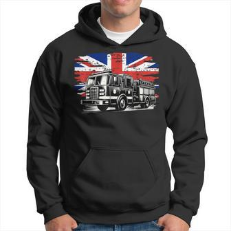 Firefighter Truck Family Firefighter Dad Father Day Birthday Hoodie - Monsterry UK