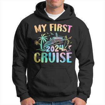 My First Cruise 2024 Vacation Matching Family Cruise Ship Hoodie - Thegiftio UK