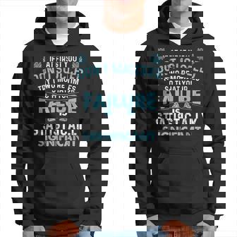 If At First You Don't Succeed Data Science Statistics Hoodie - Thegiftio