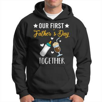 Our First Father's Day Together New Dad Hoodie - Thegiftio UK