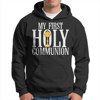 My First Holy Communion 1St Communion Boys Hoodie - Thegiftio UK