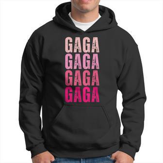 First Name Gaga Vintage I Love Gaga Hoodie - Monsterry