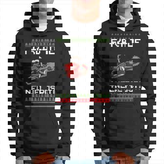 Fixed The Newel Post Chainsaw Merry Christmas Hoodie - Monsterry