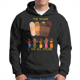 Flesh Colored Stick On Adhesive Strips Diversity Cartoons Hoodie - Monsterry