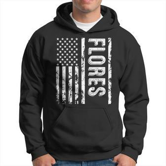 Flores Last Name Surname Team Flores Family Reunion Hoodie - Seseable