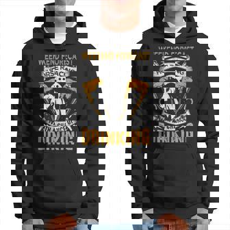 Weekend Forecast Horse Racing Track Derby Fathers Day Hoodie | Mazezy