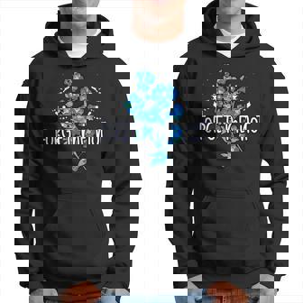 Forget-Me-Not Alzheimer's Awareness Myosotis Forget-Me-Not Hoodie - Thegiftio