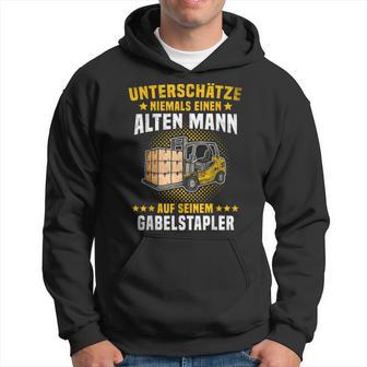 Forklift Driver Underestimates Camp Worker Fun Hoodie - Geschenkecke