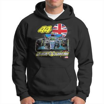 Formula Racing Car Las Vegas Circuit Race 44Hamilton Fan Hoodie - Thegiftio UK