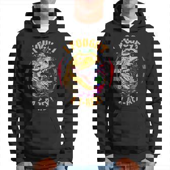 I Fought A T-Rex Injury And Injured Surgery Recovery Hoodie | Mazezy