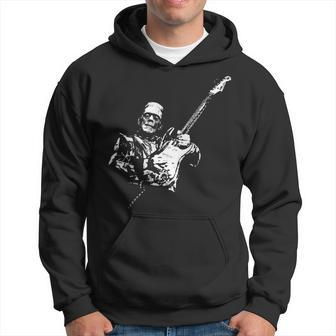 Frankenstein Guitar Player Hoodie - Thegiftio UK