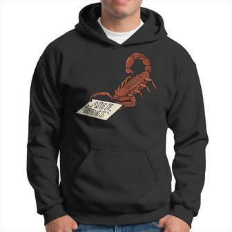 Free Hugs Scorpion For A Toxic Animal Lover Hoodie - Monsterry