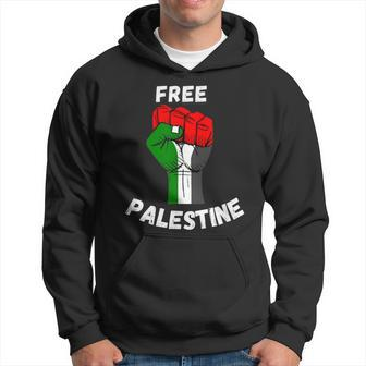 Free Palestine Gaza Arabic Flag Hoodie - Thegiftio UK