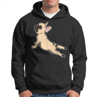 French Bulldog Yoga Frenchie Hoodie - Thegiftio UK