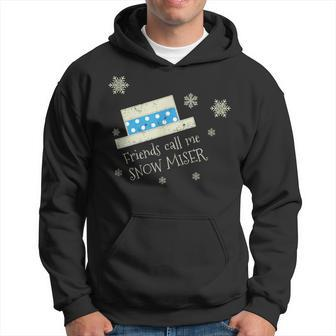 Friends Call Me Snow Miser Christmas Hat Hoodie - Monsterry
