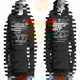 Friends Not Foods Vintage Vegan Vegetarian Animals Lover Hoodie - Thegiftio UK