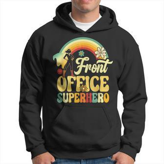 Front Office Superhero Secretary Administrative Assistant Hoodie | Mazezy