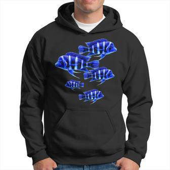 Frontosa Cichlid Large Hoodie - Seseable