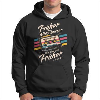 Früher War Alles Besser Ich Binon Früher 80Er 90Er Retro Hoodie - Geschenkecke