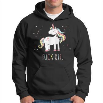 Fuck Off Unicorn Hoodie - Thegiftio UK