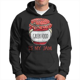 Fun Cute Greek Food Hoodie - Thegiftio UK