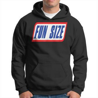 Fun Size Candy Bar Style Label Hoodie - Seseable