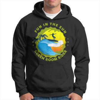 Fun In The Sun Green Room Rider Hoodie - Thegiftio UK