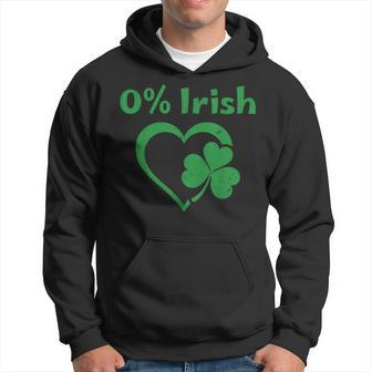 0 Irish For Saint Patrick's Day Heartfelt Hoodie - Seseable