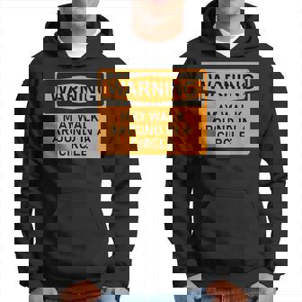 Ampu Leg Foot Amputation Warning Sign Walk Circle Hoodie - Thegiftio