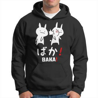 Anime Baka Rabbit Slap Japanese Hoodie | Mazezy