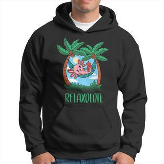 Axolotl Relaxolotl Kawaii Hoodie - Thegiftio UK