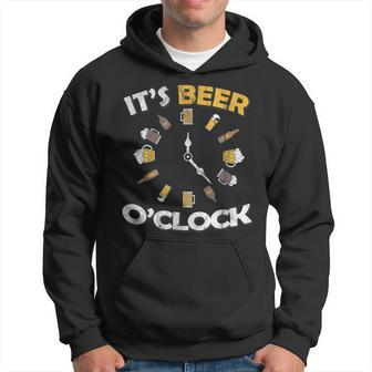Beer O Clock For National Beer Day Hoodie - Thegiftio UK