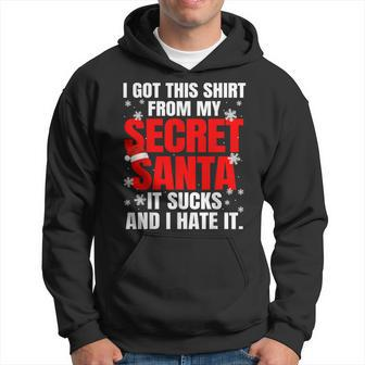Best Christmas Secret Santa Under 20 25 30 Xmas Adult Hoodie - Seseable