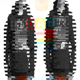 Best Dad Ever Father's Day Present From Daughter Son Hoodie - Thegiftio UK