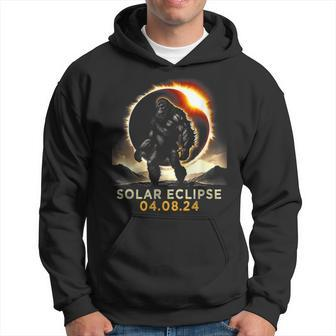 Bigfoot Total Solar Eclipse 4082024 Apparel Hoodie - Seseable