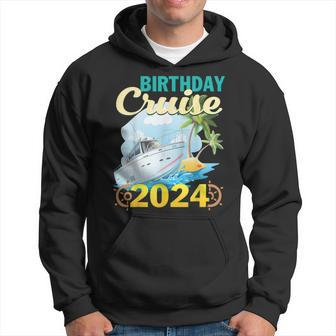 Birthday Cruise Squad 2024 Vacation Matching Family Hoodie - Seseable
