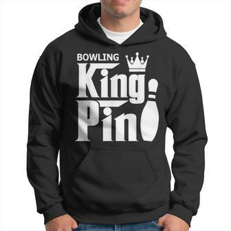 Bowling King Pin Bowling League Team Hoodie | Mazezy